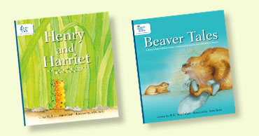 Cover images of Henry and Harriet and Beaver Tales